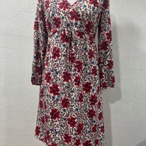 Floral Long Sleeve Dress